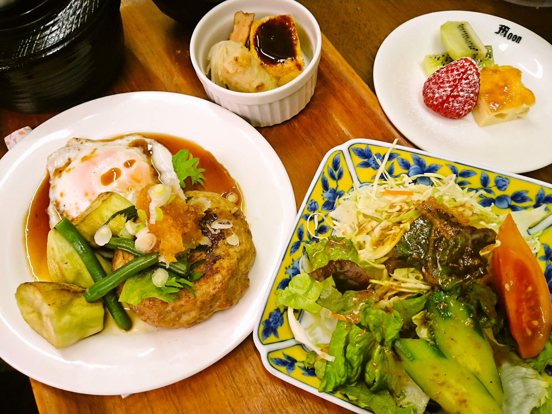 おろし豆腐ハンバーグ定食